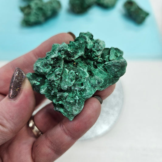 Velvet Malachite Specimen
