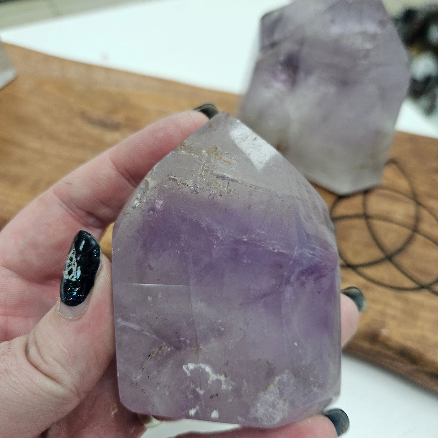 Crystals - Polished Amethyst Points