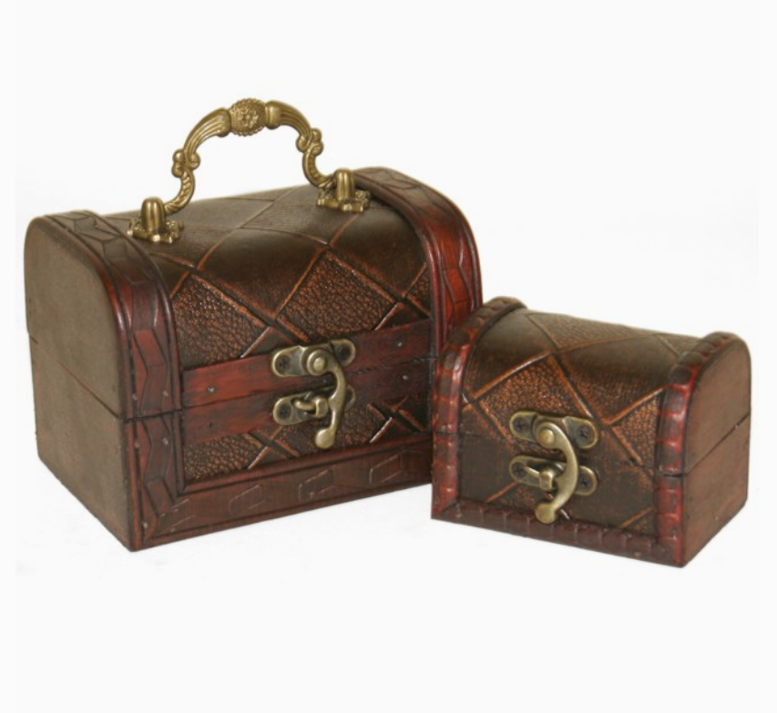 Antiqued Storage / Treasure Chests