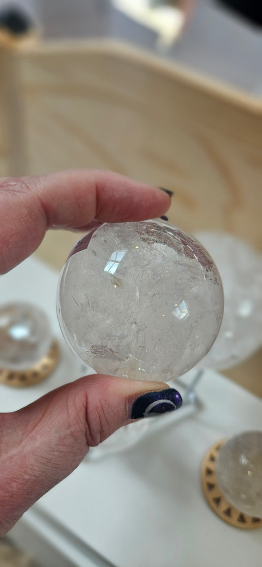 Crystals - Sphere - Clear Quartz