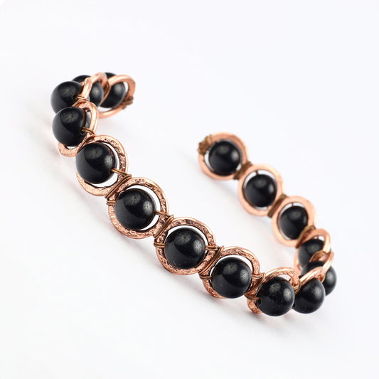 Copper & Crystal Bracelet
