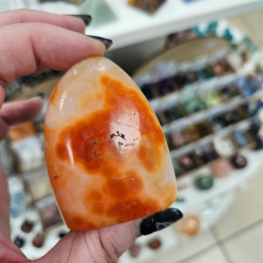 Crystal Freeform - Carnelian