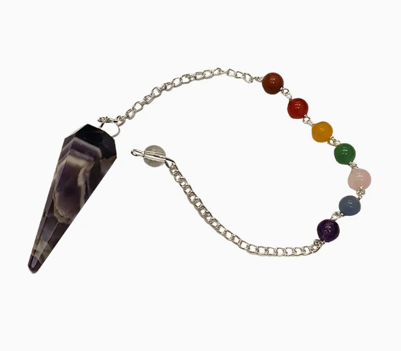 Pendulum - Chakra Bead - Amethyst