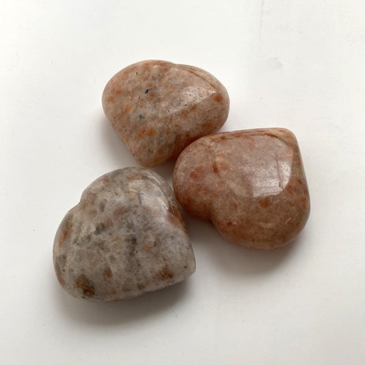 Crystal Heart - Sunstone