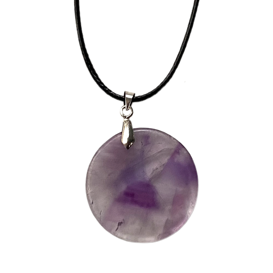 Crystals - Coin Pendant
