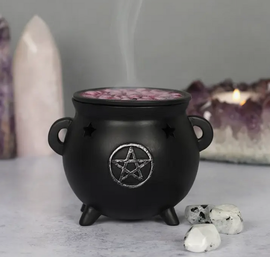 Incense Cone Holder - Resin Cauldron