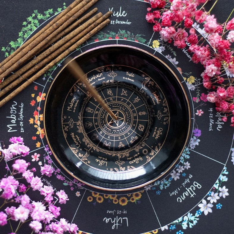 Incense Holder - Wheel of the Year