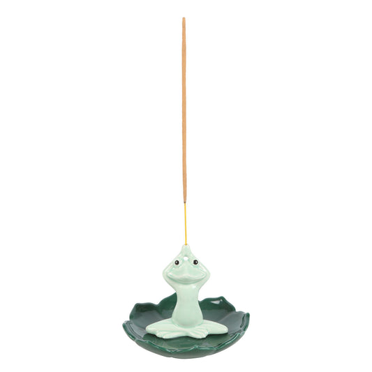 Incense Holder - Yoga Frog