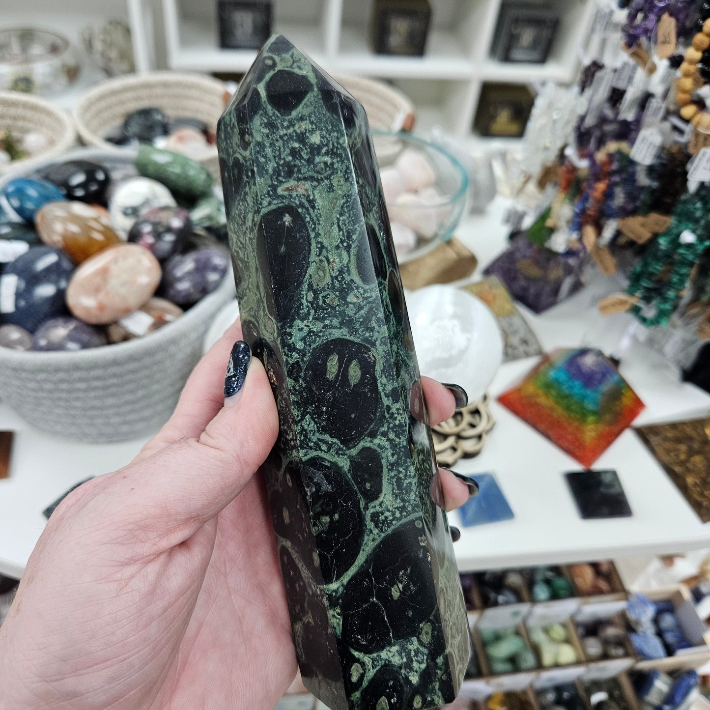 Crystal Tower - Kambaba Jasper