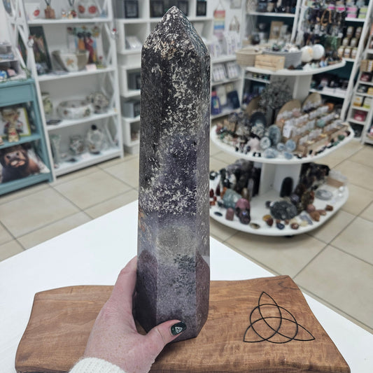 Crystal Tower - Lepidolite XL