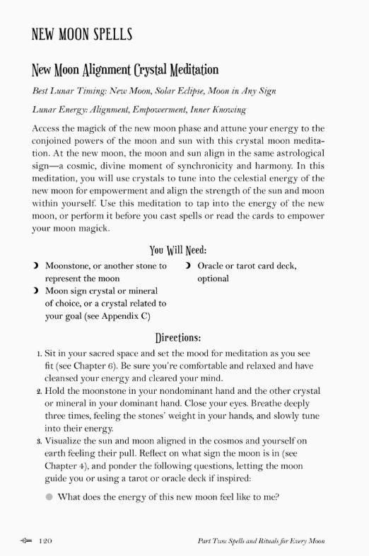 Modern Witchcraft Book of Moon Magick