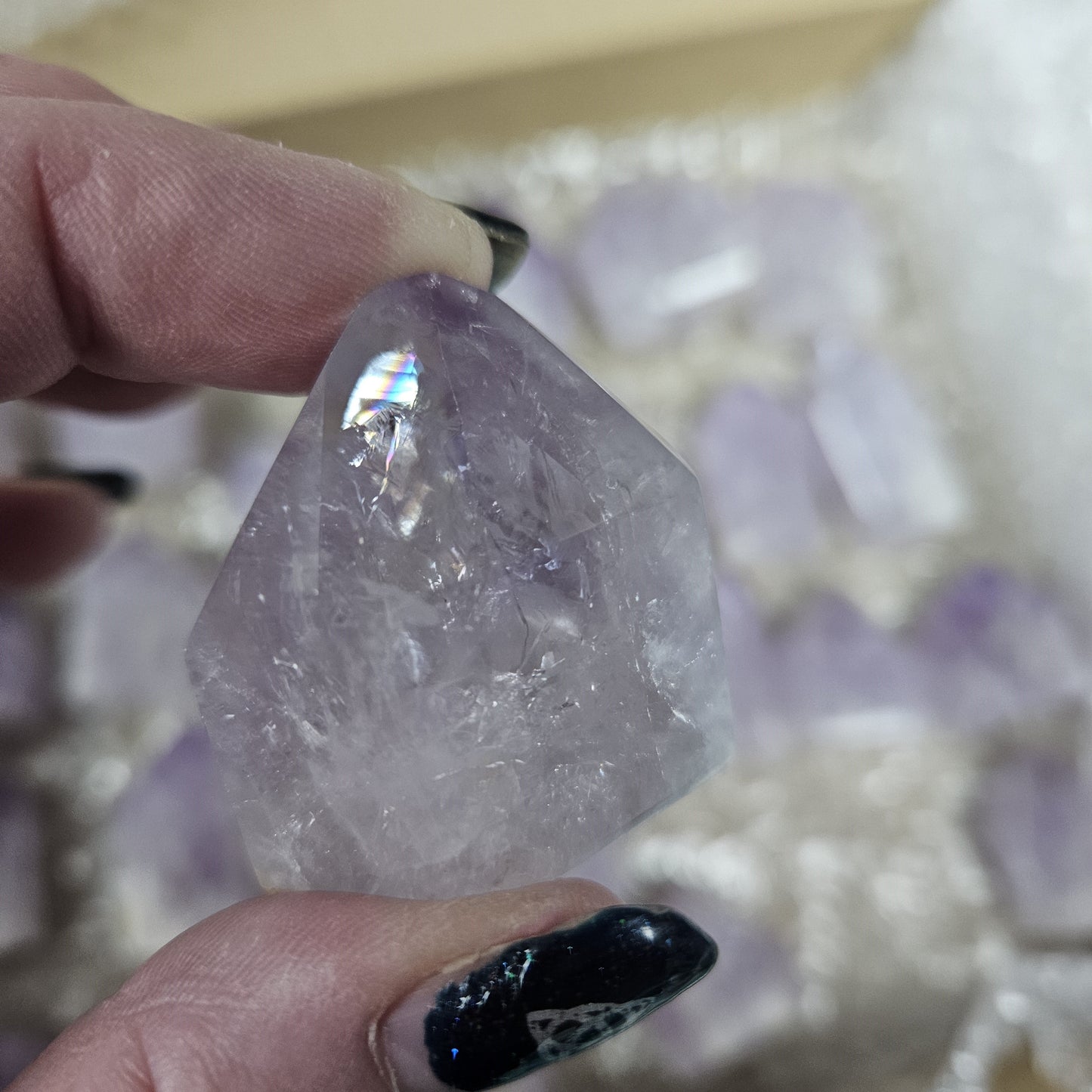 Crystal Tower / Point - Pale Amethyst