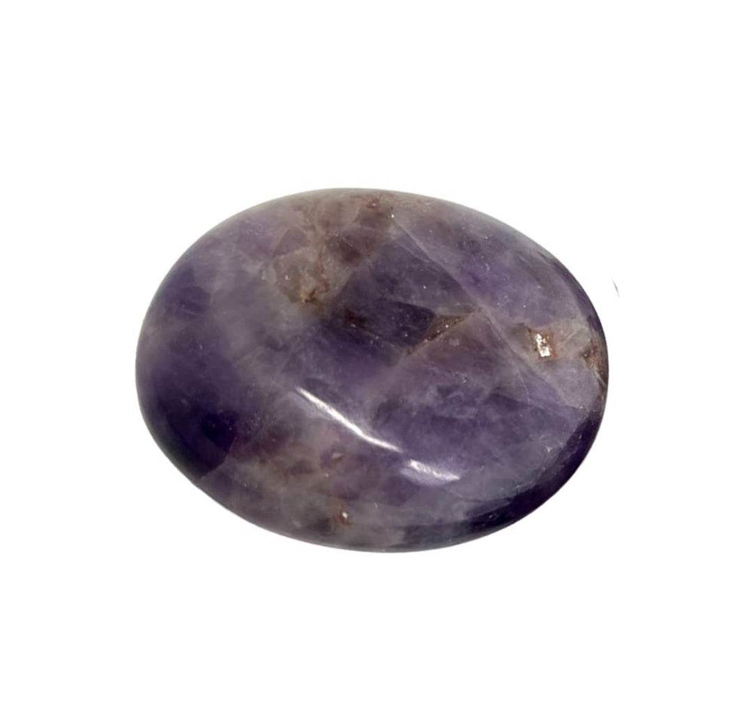 Crystal Palm Stone - Amethyst