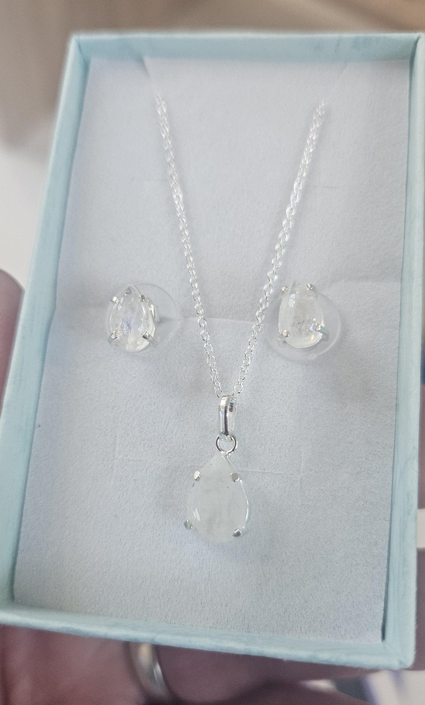 Silver & Crystal Jewellery Sets