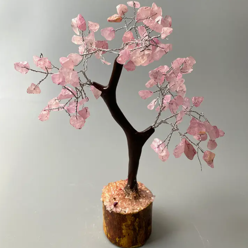 Crystal Tree - Wooden Base (100 beads)