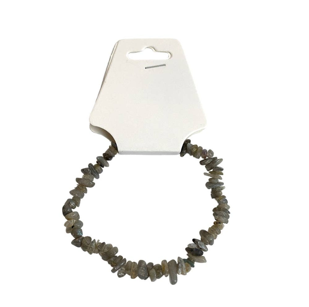 Crystal Chip Bracelet - Labradorite