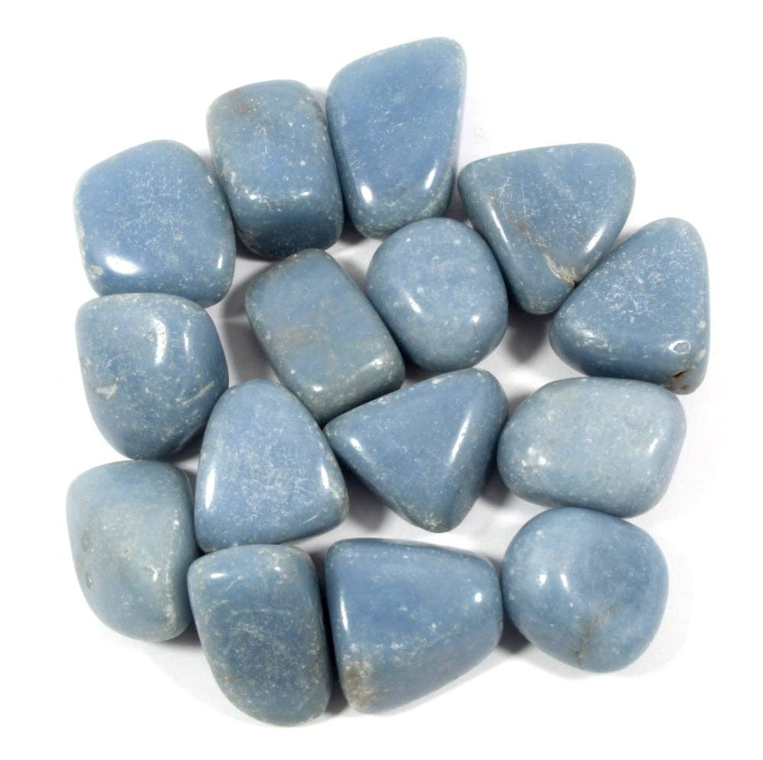 Crystals - Polished Tumble Stones - Angelite