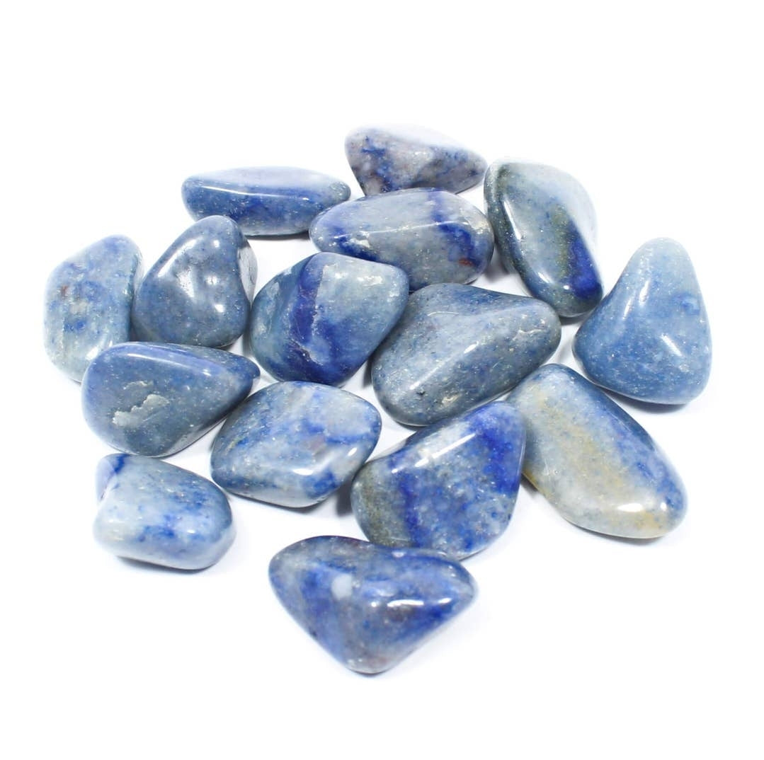 Crystals - Polished Tumble Stones - Blue Quartz
