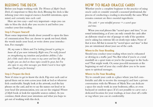 Oracle Cards - Women of Myth