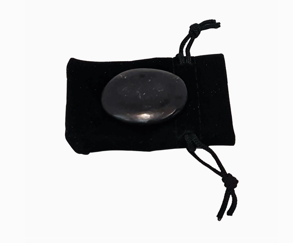 Crystal Worry Stone - Black Tourmaline