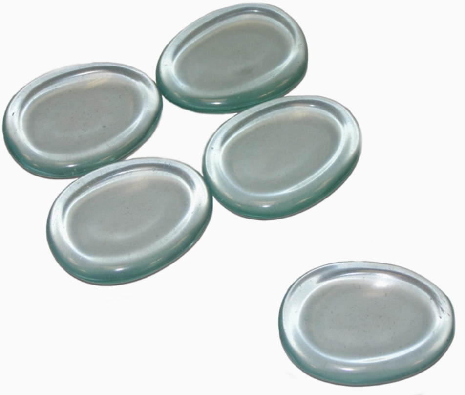 Crystal Worry Stone - Blue Obsidian