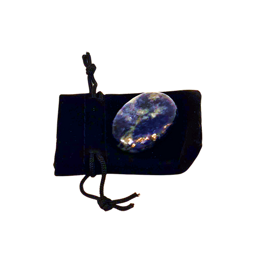 Crystal Worry Stone - Lapis Lazuli