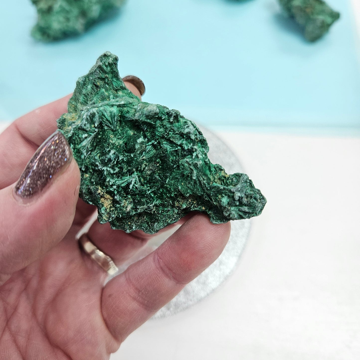 Velvet Malachite Specimen