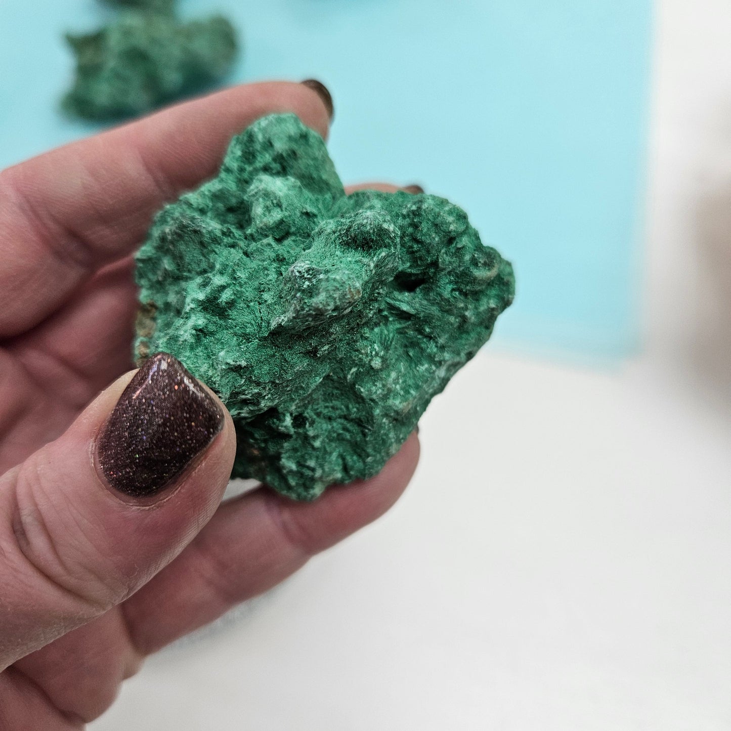 Velvet Malachite Specimen