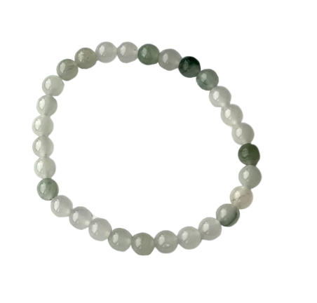 Crystal Bead Bracelet - New Jade
