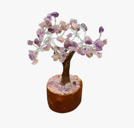 Crystal Tree - Wooden Base (60 beads)
