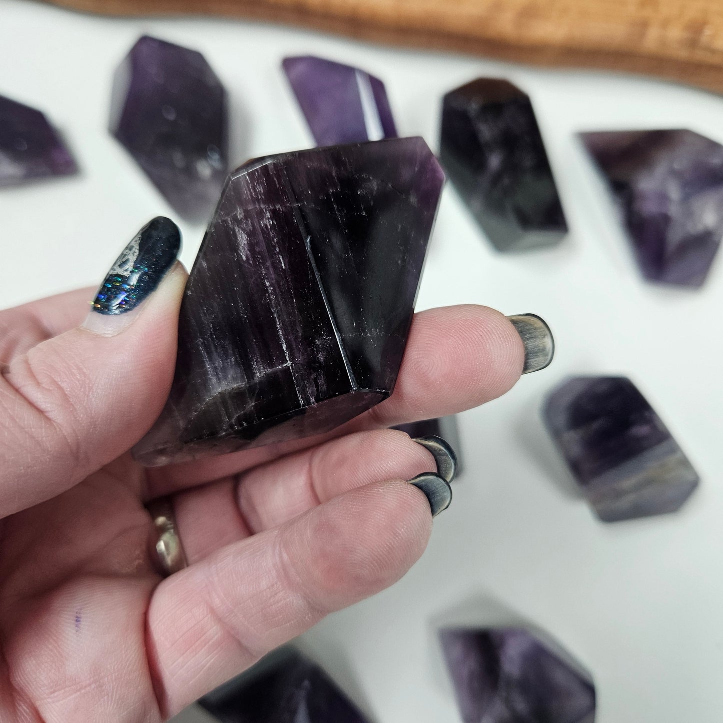 Crystal Carved Freeform - Amethyst