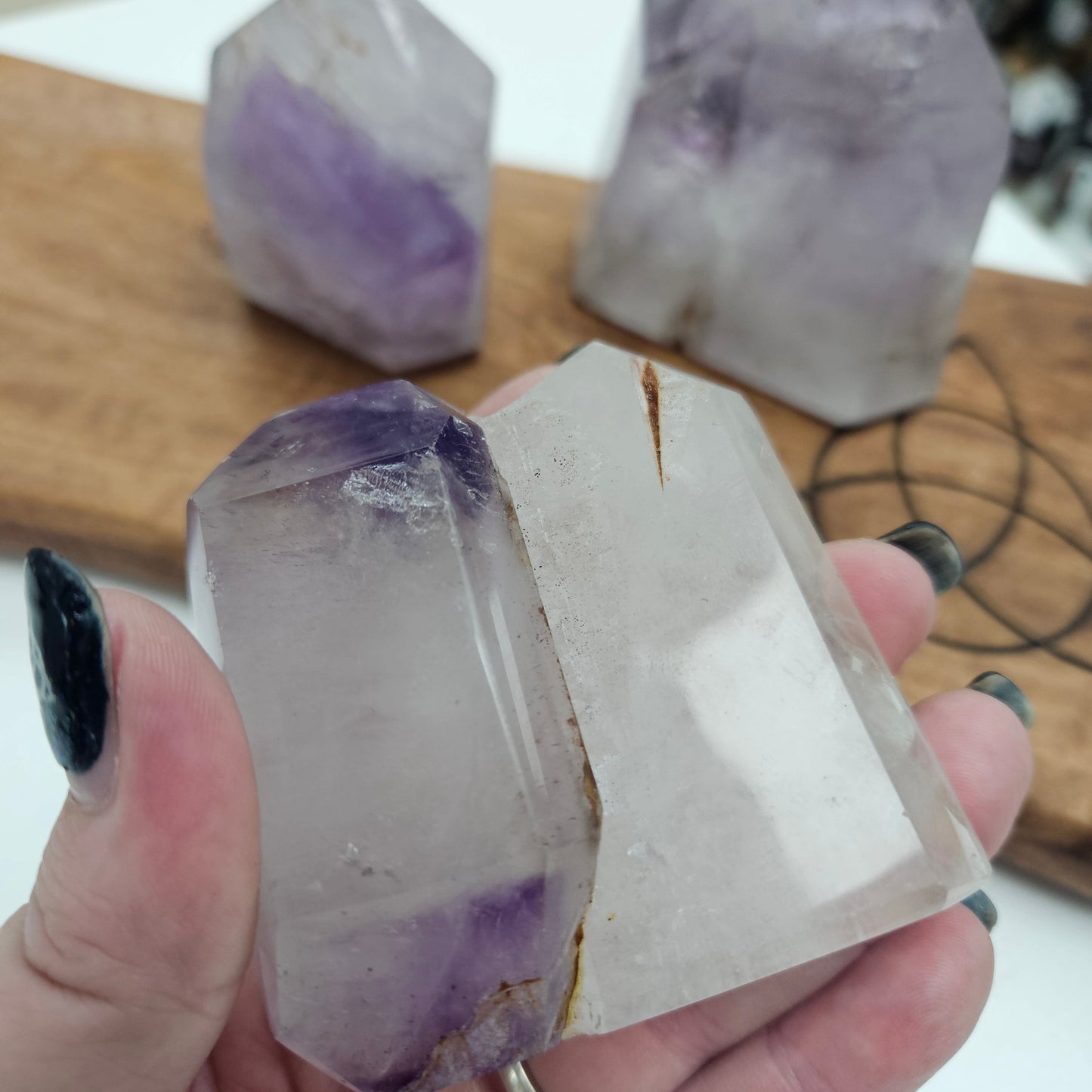 Crystals - Polished Amethyst Points