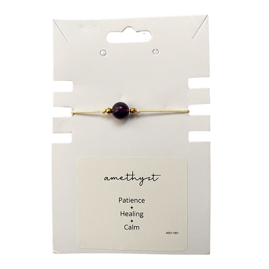 Single Bead Crystal Bracelet (Wish Bracelet)