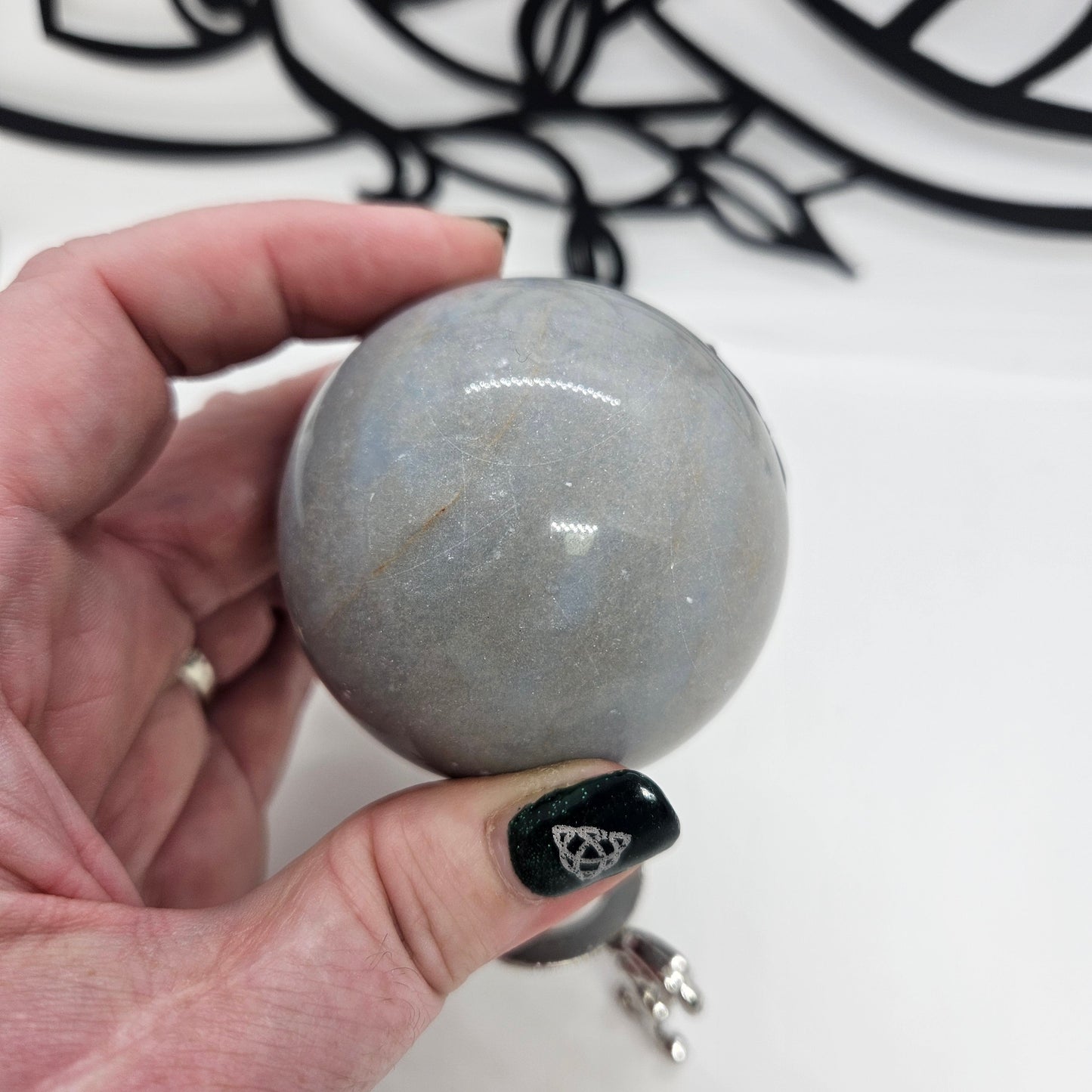 Crystal Sphere - Angelite