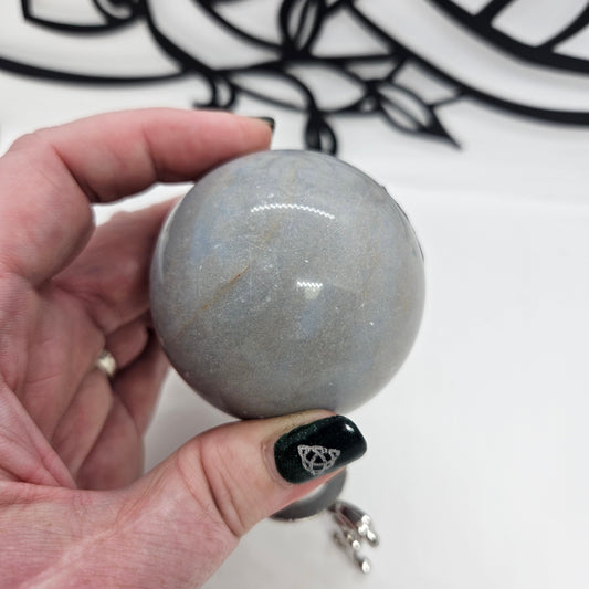 Crystal Sphere - Angelite