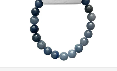 Crystal Bead Bracelet - Blue Aventurine