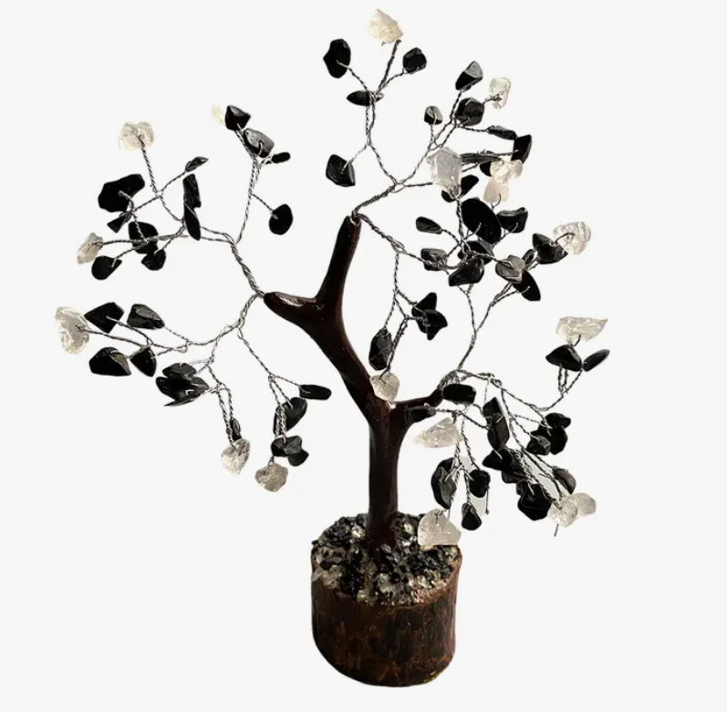 Crystal Tree - Wooden Base (100 beads)
