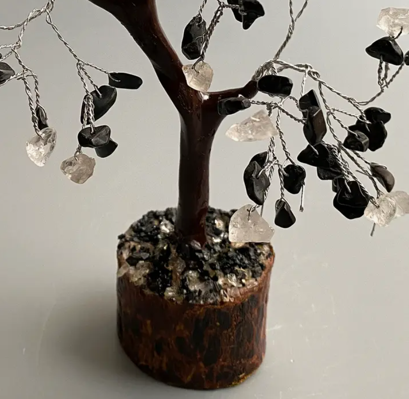 Crystal Tree - Wooden Base (100 beads)