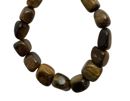 Crystal Tumble Bracelet - Tigers Eye