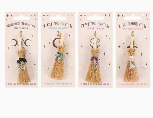 Broomstick Car Charms