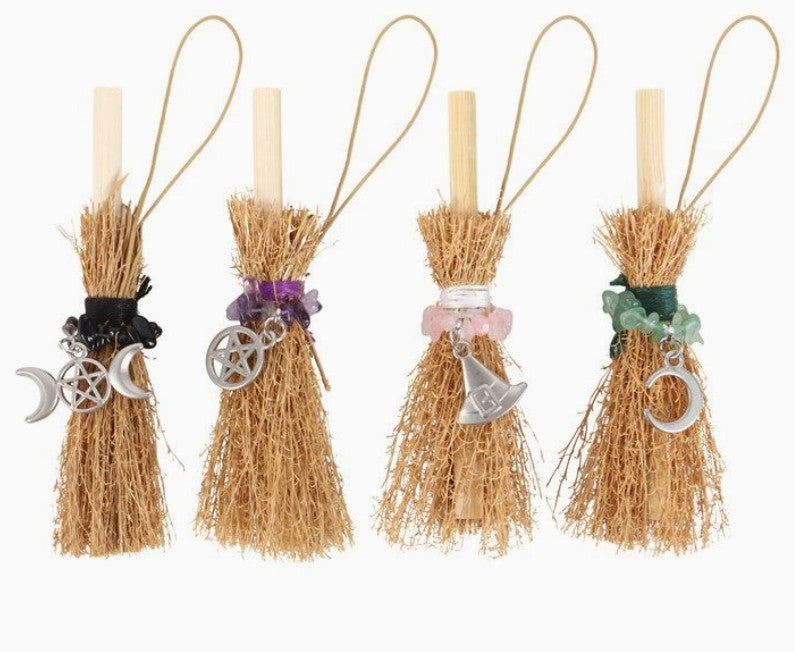 Broomstick Car Charms