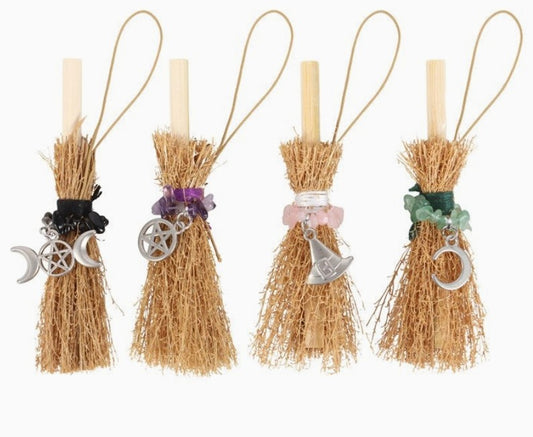 Broomstick Car Charms