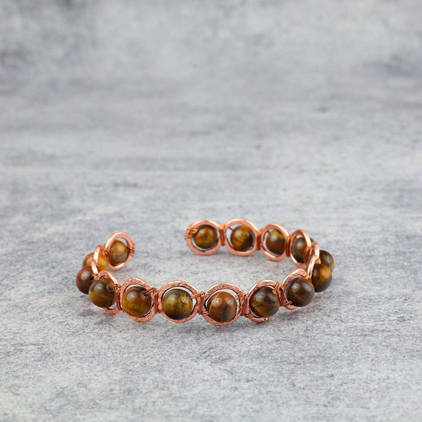Copper & Crystal Bracelet