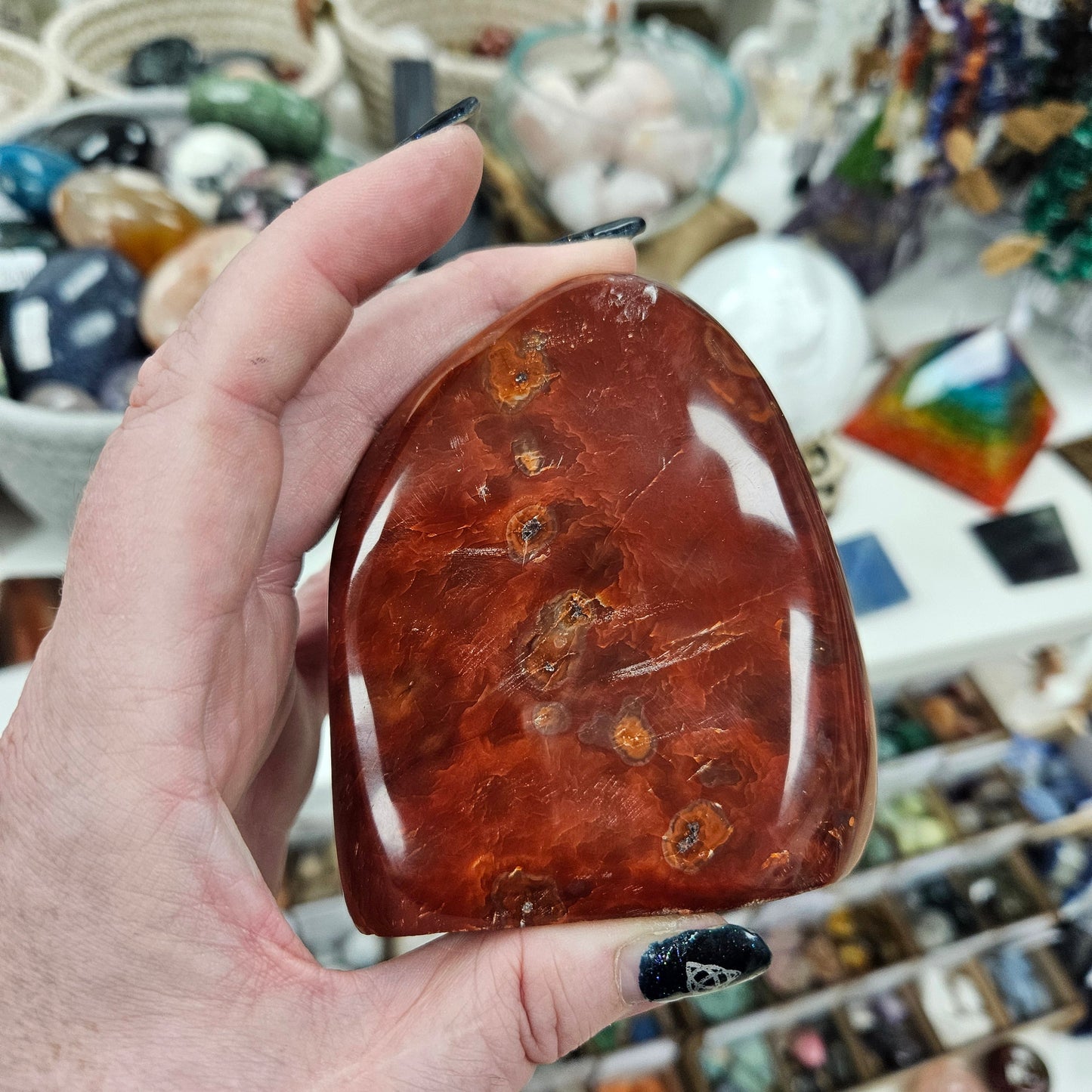 Crystal Freeform - Carnelian