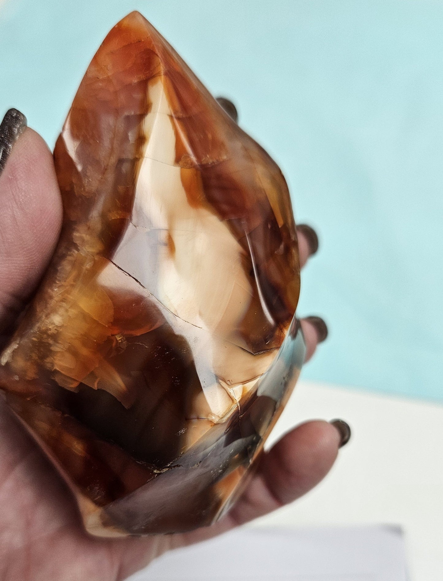 Crystals - Flames - Carnelian