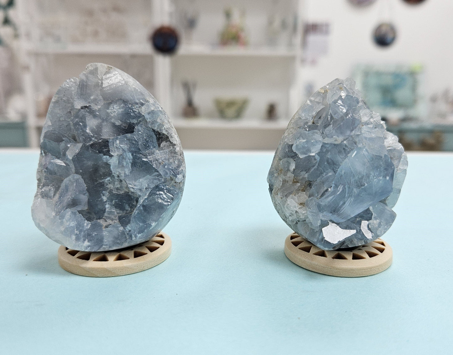 Crystals - Celestite Eggs