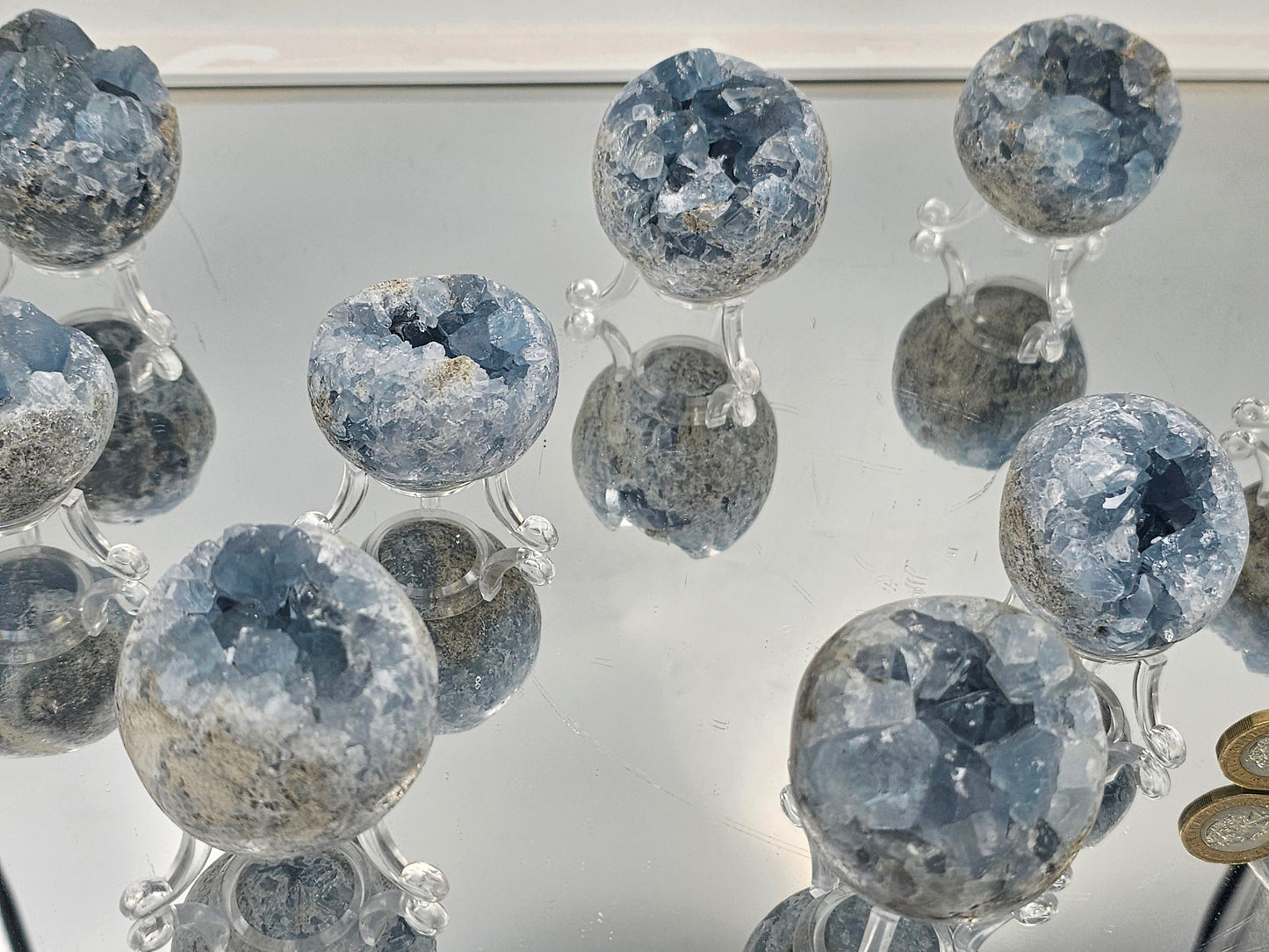 Crystal Sphere - Celestite