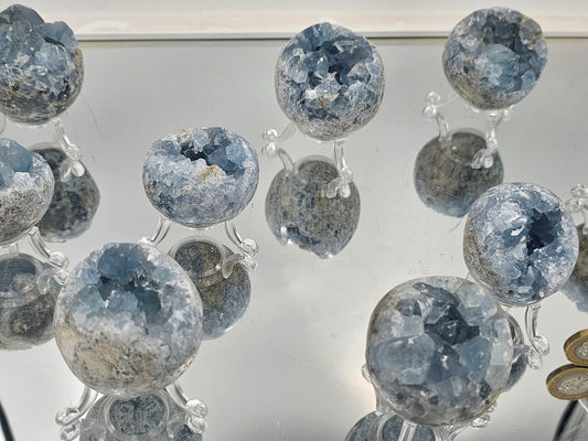 Crystal Sphere - Celestite