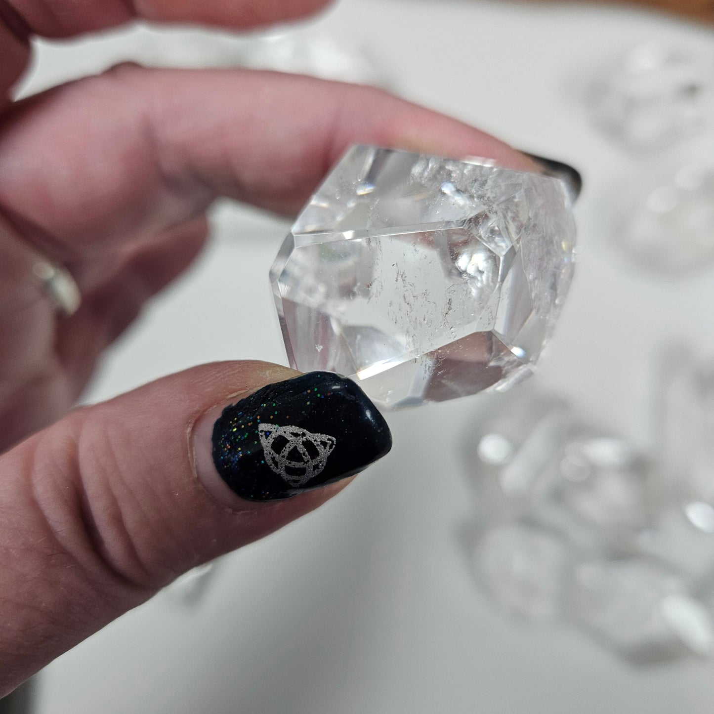 Crystal Carved Freeform - Clear Quartz