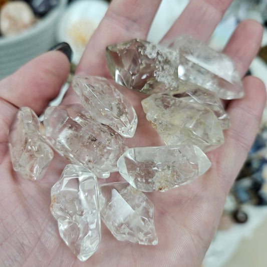 Crystals - Polished Tumble Stones - Clear Quartz Points